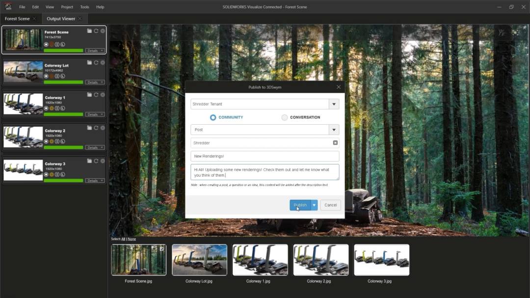 9SOLIDWORKS Visualize 2023新版本 快速渲染功能加速開發流程.png 9SOLIDWORKS Visualize 2023新版本 快速渲染功能加速開發流程.png